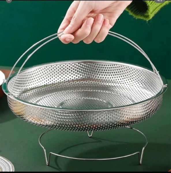 KHAY HẤP KIÊM VỈ RÁO DẦU INOX 304 - SET 2 